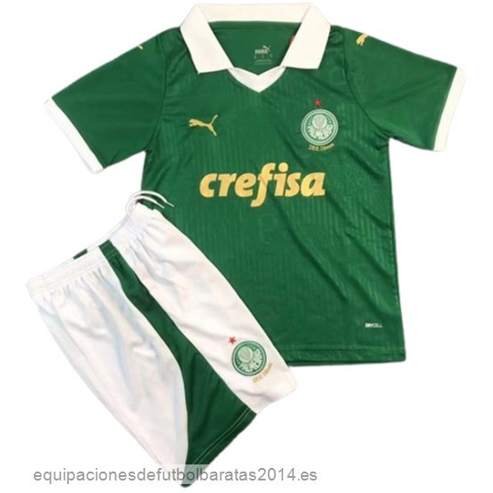Nuevo 1ª Conjunto De Niños Palmeiras 24/25 Verde Baratas